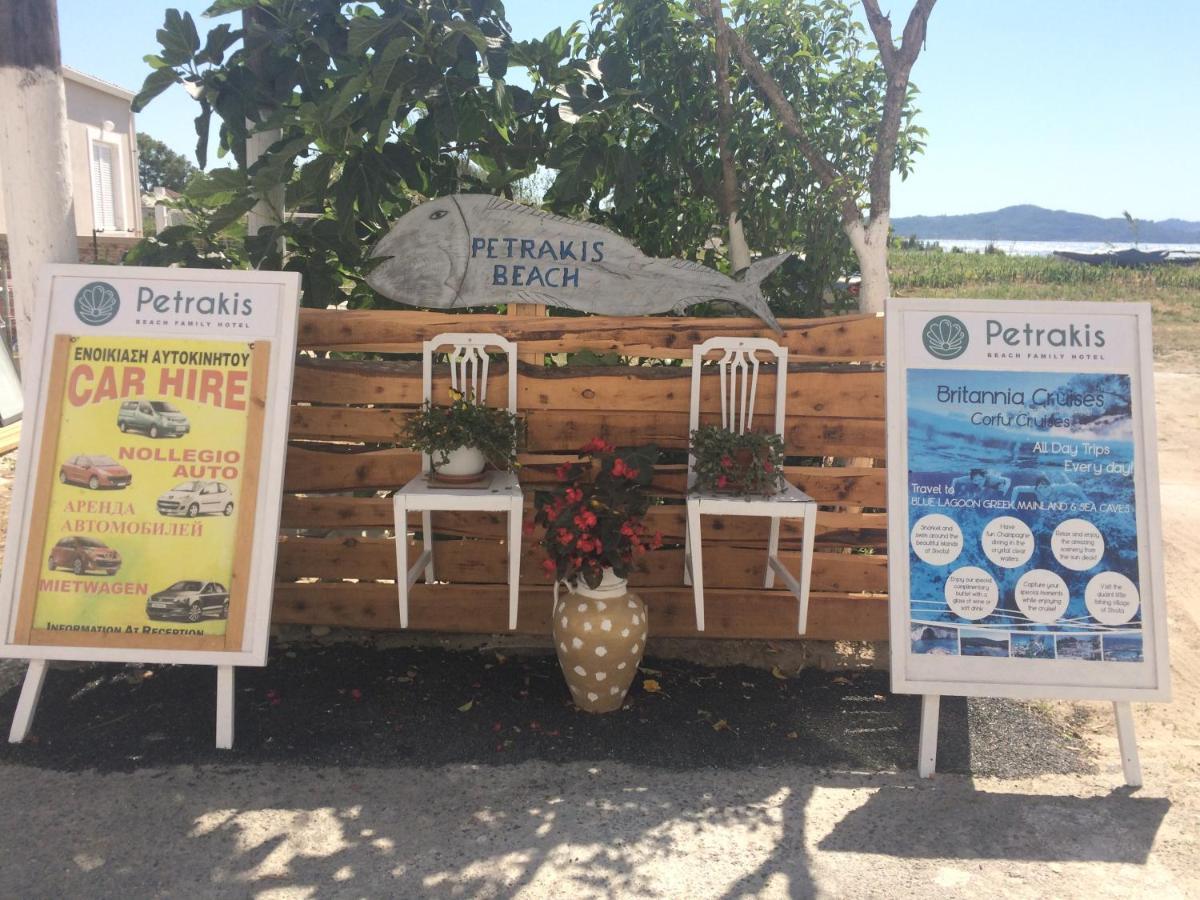 Petrakis Beach Lefkimmi  Exterior foto