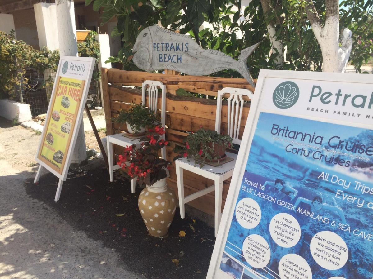 Petrakis Beach Lefkimmi  Exterior foto